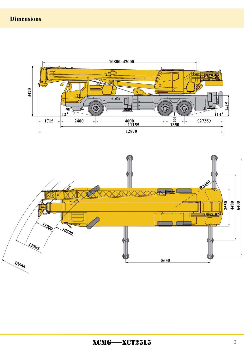 XCMG Official XCT25L5 Truck Crane for sale